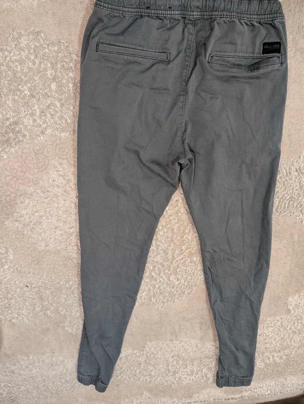 Hollister Men's  Gray Drawstring Joggers